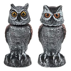 Hedoc Fake Owl Bird Deterrents